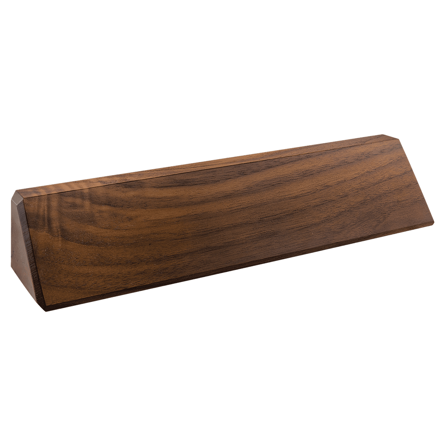 Personalized Walnut Desk Nameplate 10.5" x 2.25" - Customizable, Stylish Office Decor, Perfect for Professionals, Use In Any Workspace | Bulk Order