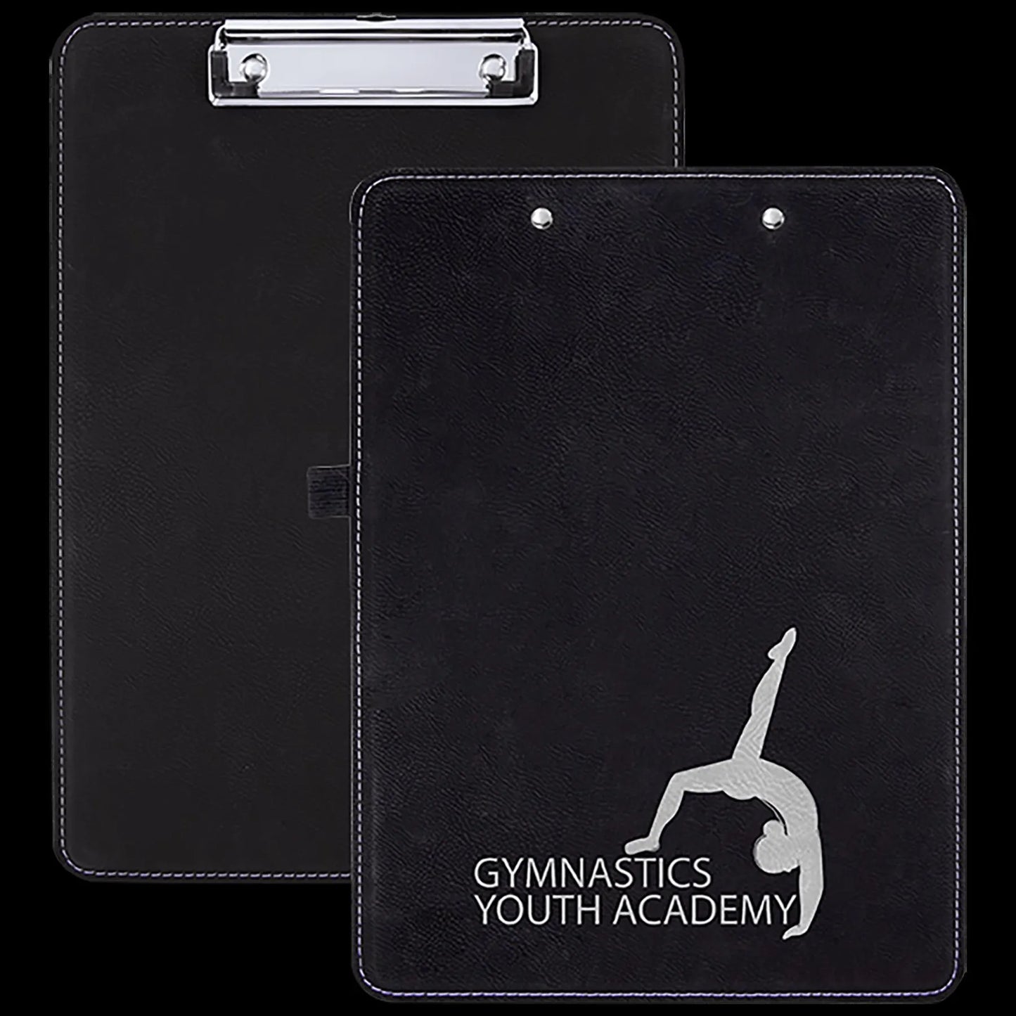 Personalized 9 x 12 1/2" Leatherette Clip board - Custom Office Supplies, Stylish Accessory For Professionals, Bulk Orders & Trade Show Add Logo