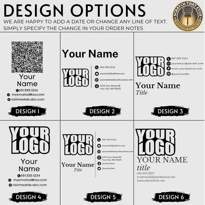 Customizable Metal Business Cards - Durable Design for Professionals & Entrepreneurs | Bulk Order Office Supplies | Luxury Business Cards