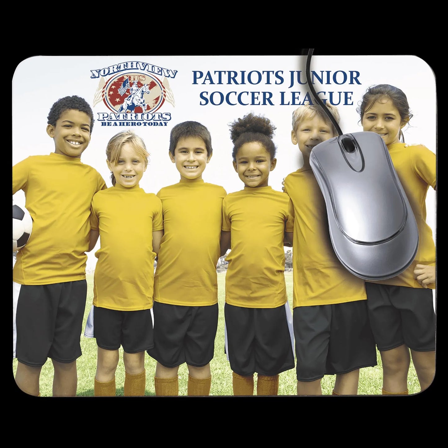 Custom Neoprene Mouse Pad - Personalized with Logo, Bulk Order Options for Businesses, Perfect for Creative Branding or Office Company Decor