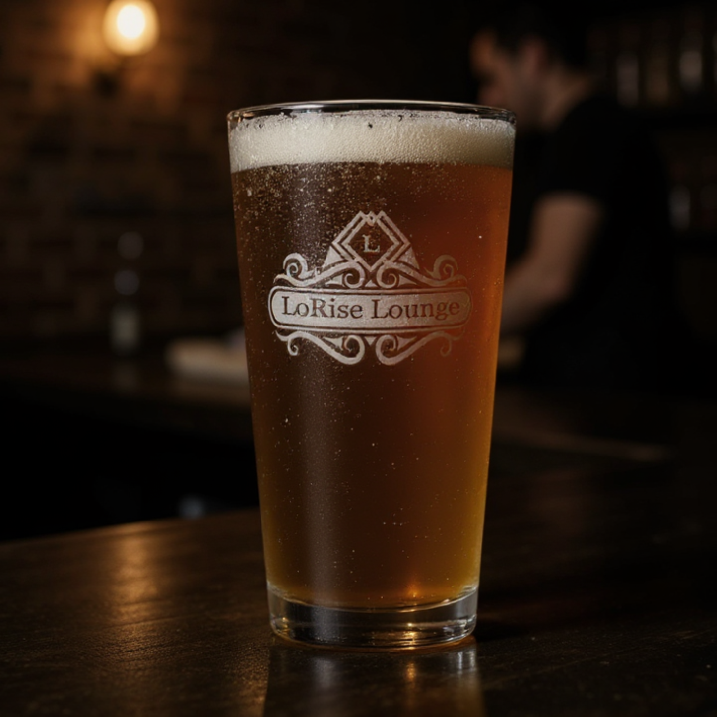 Create Your 16 OZ Personalized Pint Glass — Design Your Own Beer Glass For Home Bars, Weddings, And Breweries — Durable Barware With Custom Designs Or Yours