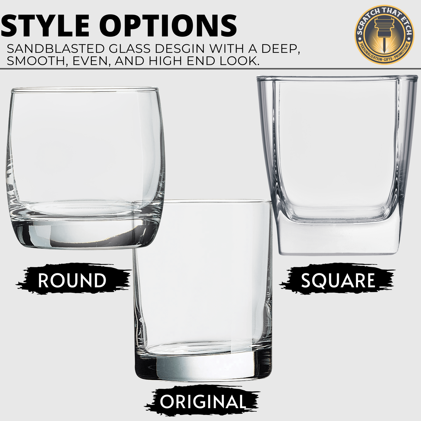 Personalized 10 oz Whiskey Glasses — Design Your Own Whiskey Glass For Bourbon, Scotch, And Old Fashioned Cocktails — Lead-Free Barware For Home Bars, Groomsmen, And Anniversaries