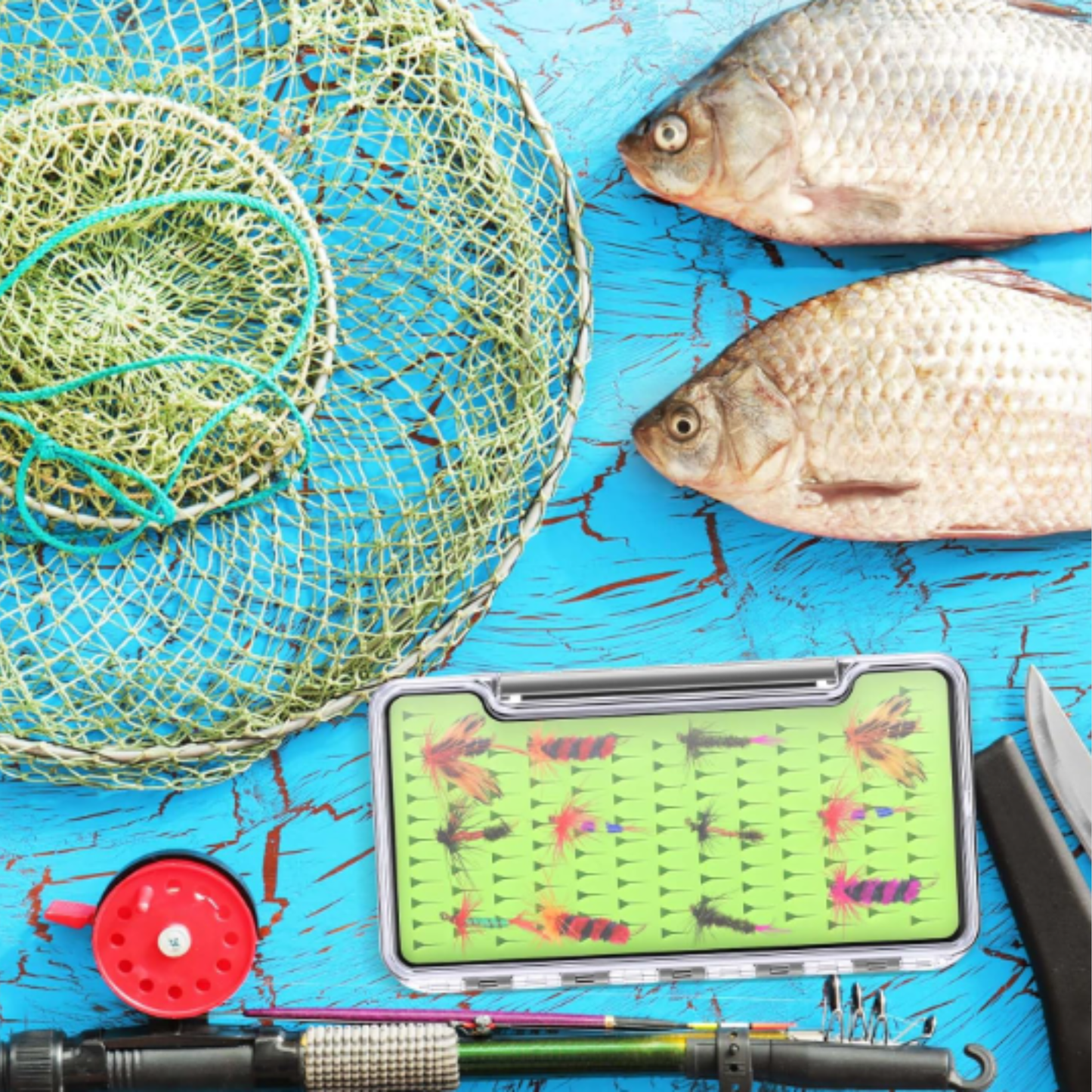 Waterproof Silicone Fly Fishing Tackle Box Holds Up To 134 Flies, Compact Durable Organizer For Anglers, Personalized Option Available