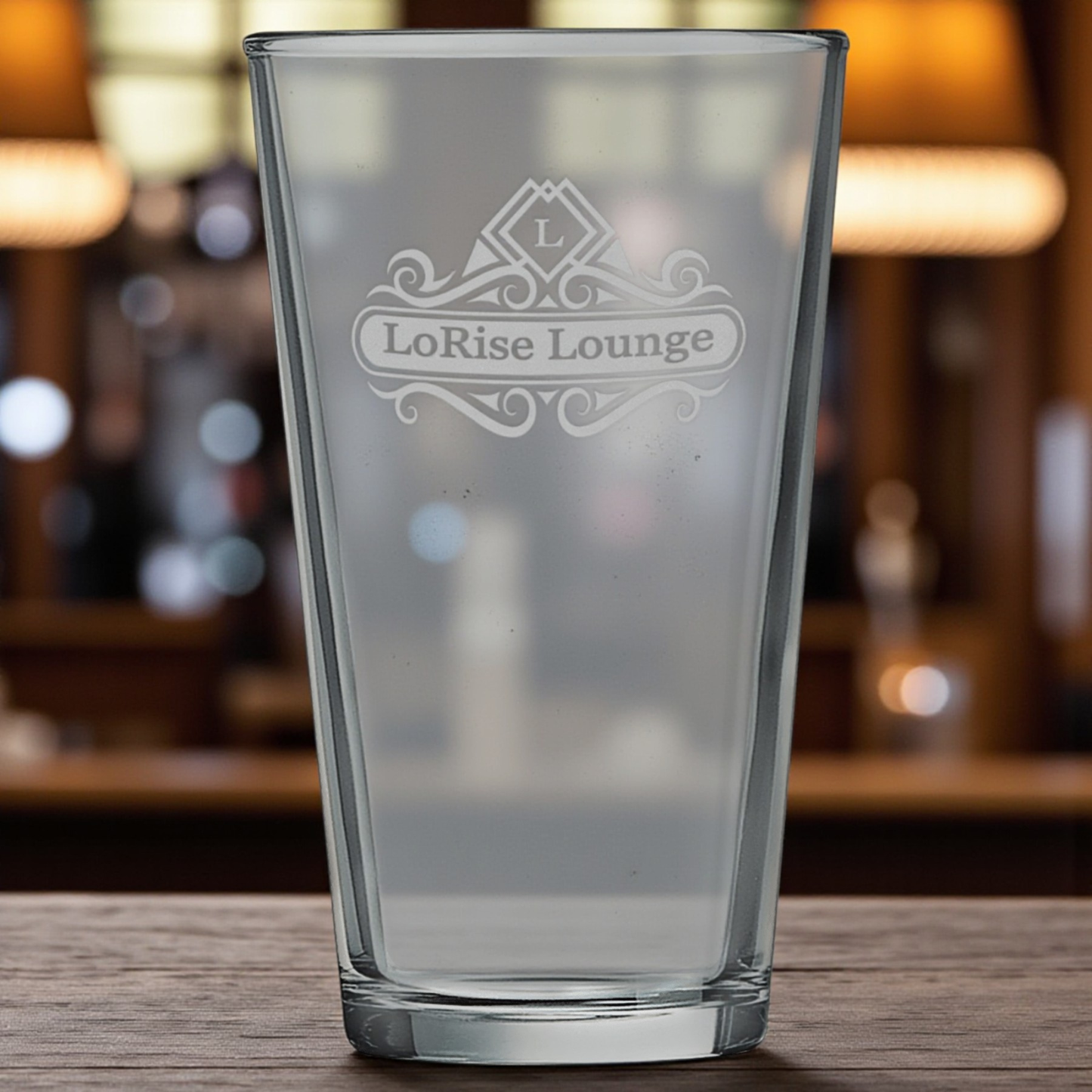 Create Your 16 OZ Personalized Pint Glass — Design Your Own Beer Glass For Home Bars, Weddings, And Breweries — Durable Barware With Custom Designs Or Yours