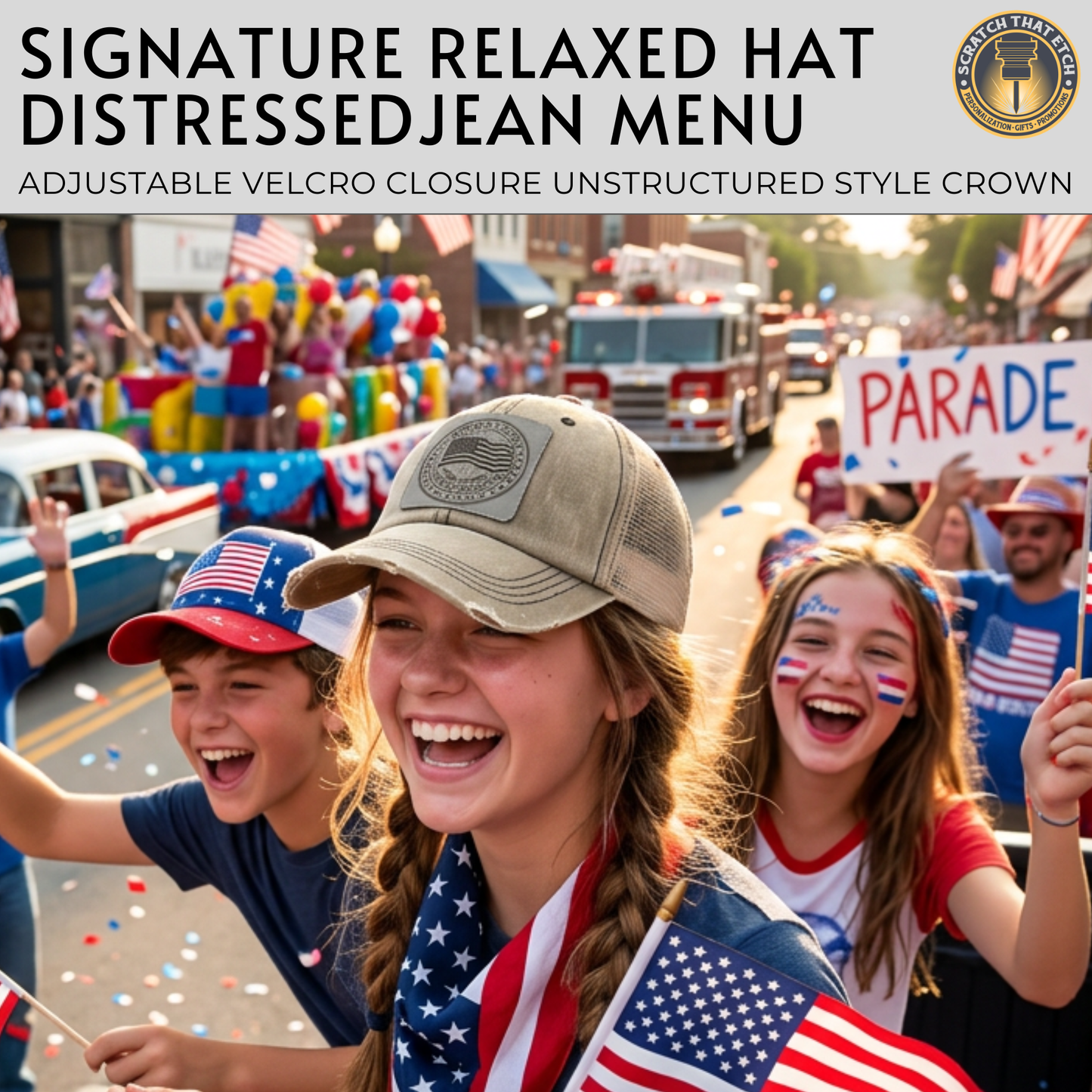 Custom America's 250th Patch Hats 4 Designs Fishing/Hunting/Flags on Richardson 112 Trucker Hat, Custom Snapbacks Beanies Relaxed & Casual Hats
