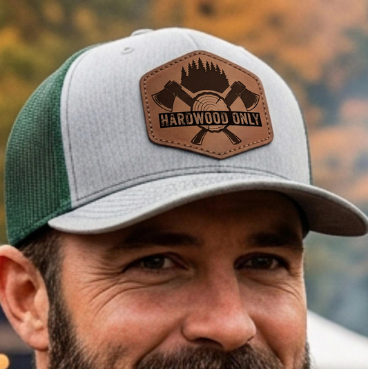 Custom Lumberjack Hardwood Hat, Lumberjack Days Trucker Hat, Custom Richardson 112 Hat & Signature Hats FOUR Designs To Choose From