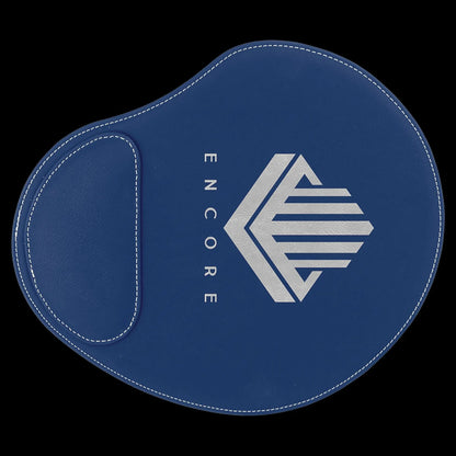 Custom Laserable Leatherette Mouse Pad 9" x 10 1/4" - Personalized Office Decor, Perfect for Businesses & Creative Branding | Add Your Logo | Bulk OrdersOffice Supplies