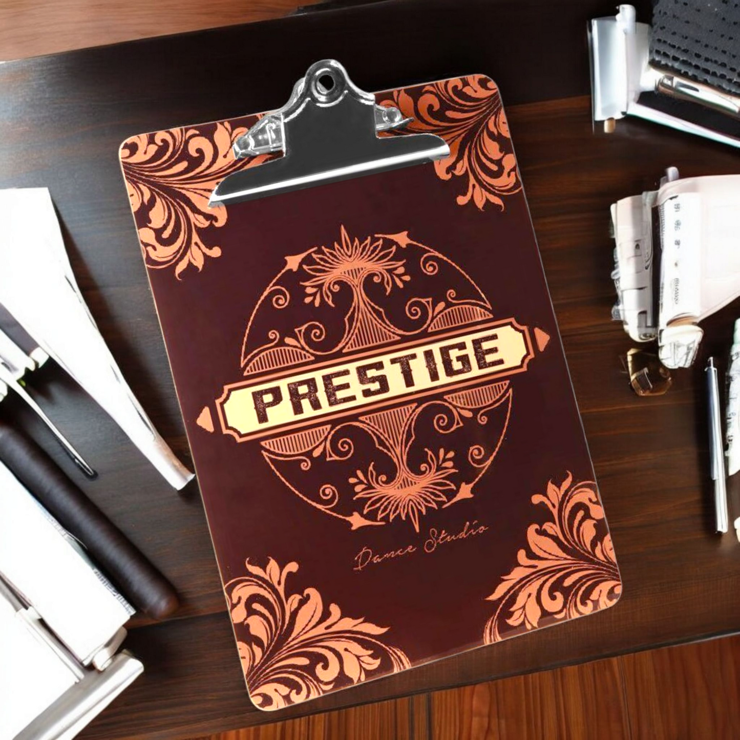 Custom Personalized Weather-Proof Clipboard Durable Plastic 9" x 12.5"  Perfect for Bulk Orders Office Supplies, Employee, & Trade Shows