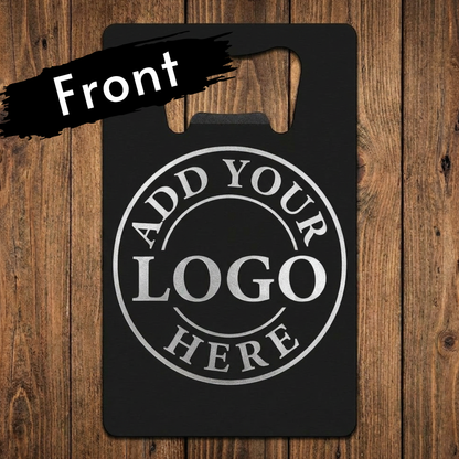 Custom Logo Wallet Bottle Opener, Corporate Gift, Promotional Giveaway, Trade Show Swag, Realtor Closing Gift, Branded Client Appreciation