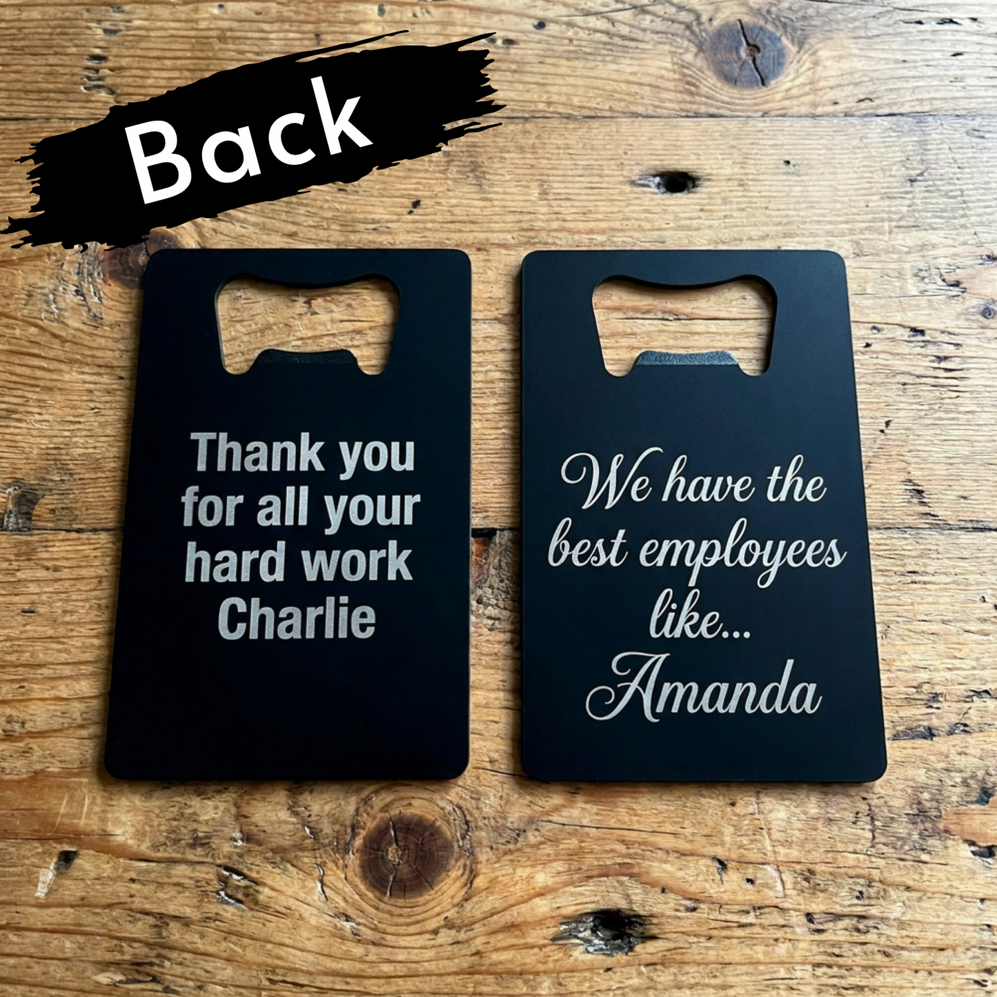Custom Logo Wallet Bottle Opener, Corporate Gift, Promotional Giveaway, Trade Show Swag, Realtor Closing Gift, Branded Client Appreciation