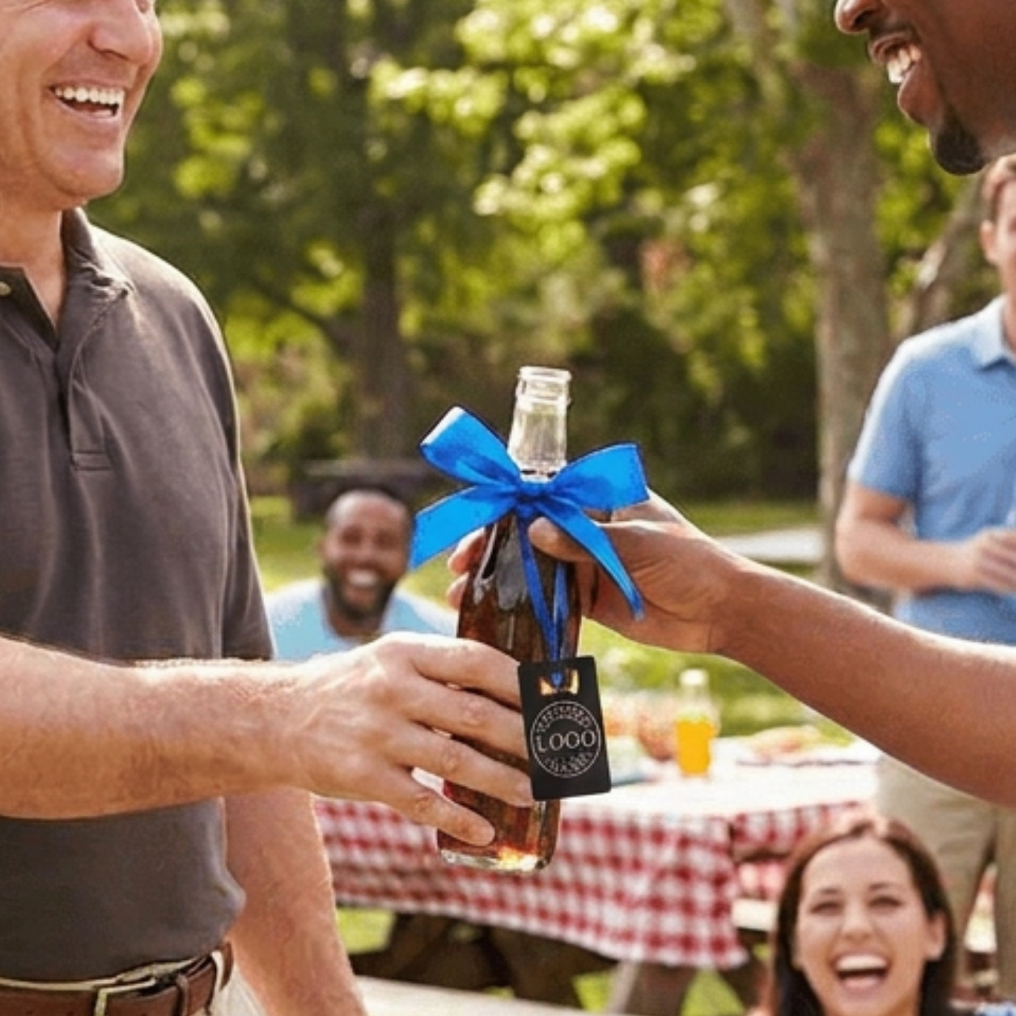 Custom Logo Wallet Bottle Opener, Corporate Gift, Promotional Giveaway, Trade Show Swag, Realtor Closing Gift, Branded Client Appreciation