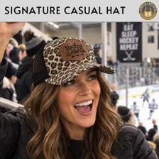 Custom Crazy Proud Loud Hockey Mom Hat-  Trucker Hat, Custom Richardson 112 Hat, Beanie, Pom & Signature Hats FOUR Designs Choices