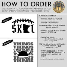 Custom Vikings Horned Helmet Pom Beanie Hat, Trucker Hat, Custom Richardson 112 Hat - FOUR Designs Choices