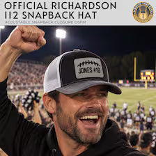 Custom Forest Lake Football LOGO Hat-  Trucker Hat, Custom Richardson 112 Hat, Beanie, Pom, and Signature Hats FOUR Designs Choices