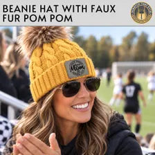Custom Proud Soccer Mom Hat-  Trucker Hat, Custom Richardson 112 Hat, Beanie, Pom, and Signature Hats FOUR Designs Choices