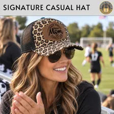 Custom Proud Soccer Mom Hat-  Trucker Hat, Custom Richardson 112 Hat, Beanie, Pom, and Signature Hats FOUR Designs Choices