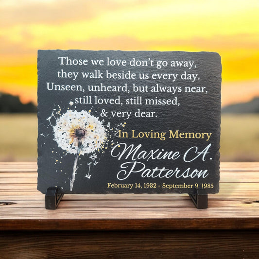 Personalized Memorial Garden Stone, In Loving Memory, Personalized Garden Stone, Memorial Gift, Sympathy Gift, Garden Stone, Custom