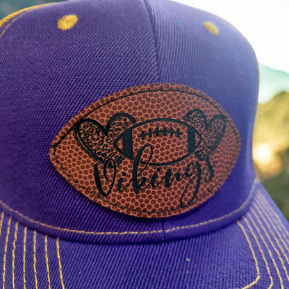 Minnesota Vikings Hat, Purple and Gold Hat, Vikings Fan, Football Hat, Minnesota Vikings, Gift for Men, Stocking Stuffer, SKOL, Custom Hat