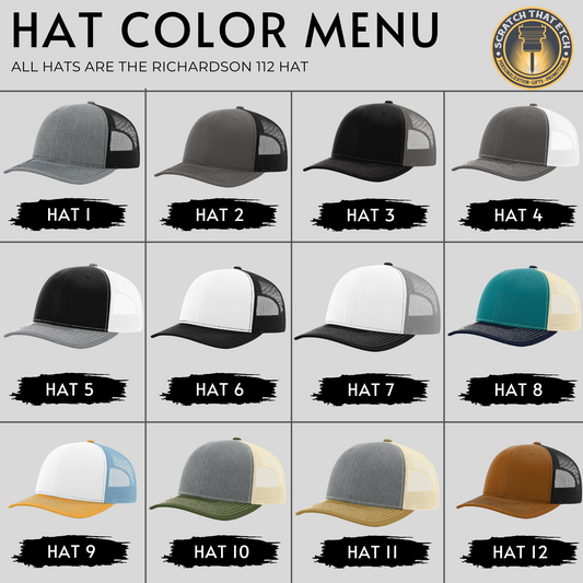Custom Colorful Richardson Hats - Quality Material, Bulk Ordering Available, Perfect for Individuals, Schools, or Events, Customizable Orders