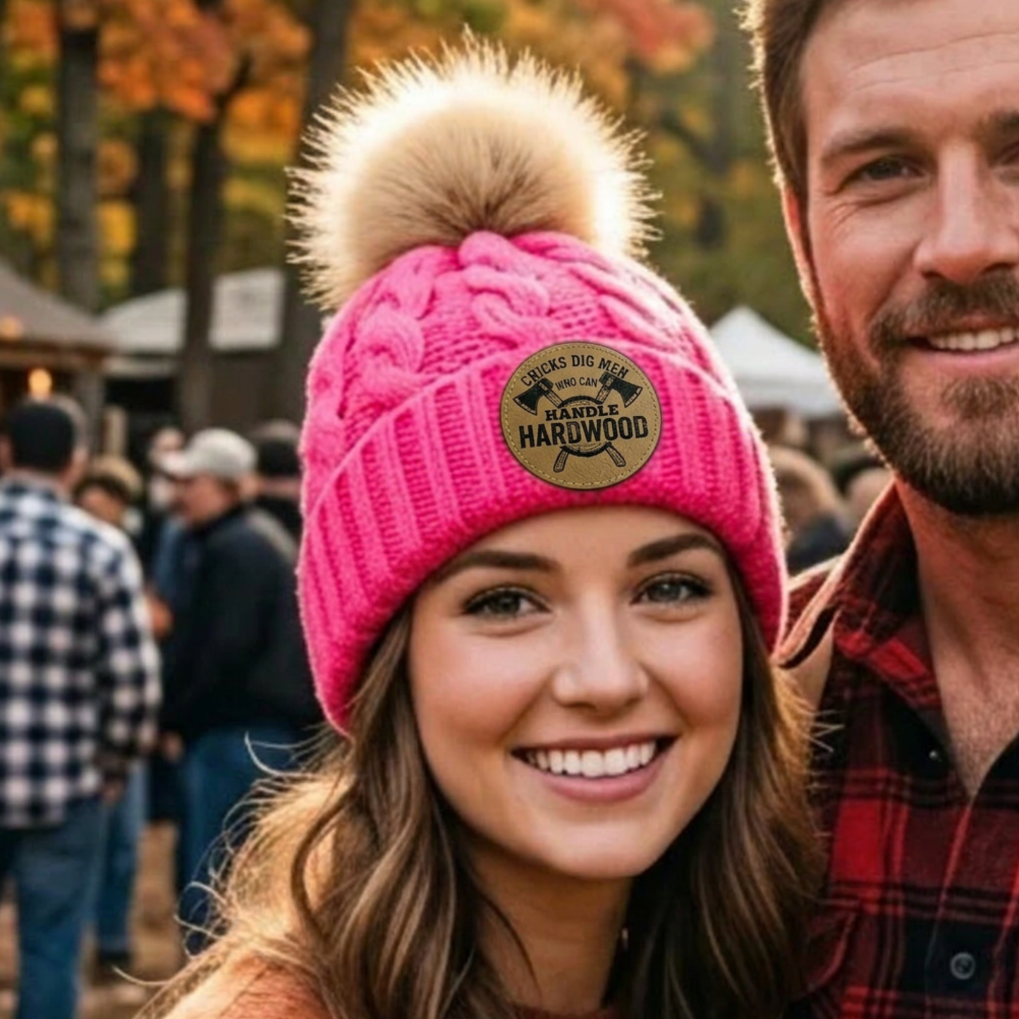 Personalized Lumberjack Festival Patch Hat, Custom Richardson 112 Trucker Hat, Lumberjack Days Gift, 4 Designs To Choose From
