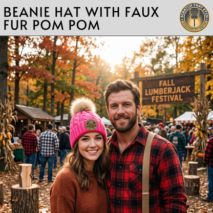 Personalized Lumberjack Festival Patch Hat, Custom Richardson 112 Trucker Hat, Lumberjack Days Gift, 4 Designs To Choose From