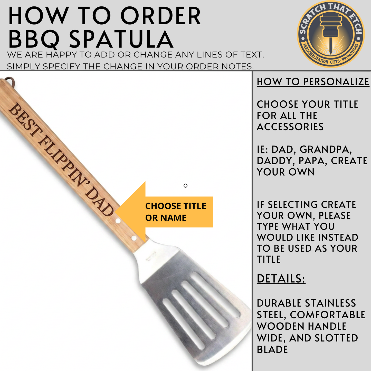 Personalized "Everything Tastes Better When" BBQ Gift Set For Dad Or Grandpa With Bamboo Cutting Board, Meat Claws, Spatula, And Cast Iron Meat Press- Choose Your Gift Set For The Perfect Gift