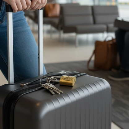 Personalized Brass Mini Padlock Lock With Keys For Luggage Suitcase Briefcase Backpack And Travel