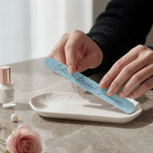 Personalized Nail File Cute Bridal Shower Favor Bachelorette Party Gift Girls Weekend Slumber Party Favors Custom Emery Board