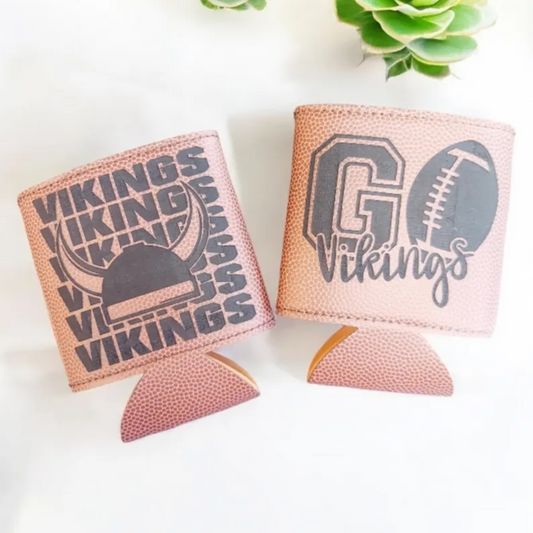 Premium Leather Can Koozie Beverage Holder In Multiple Colors – Weather Resistant, Highly Durable, And Long Lasting For Everyday Use, Parties, Tailgates, Camping, And More; Keeps Hands Dry And Drinks Cold With A Comfortable Grip For All Occasions