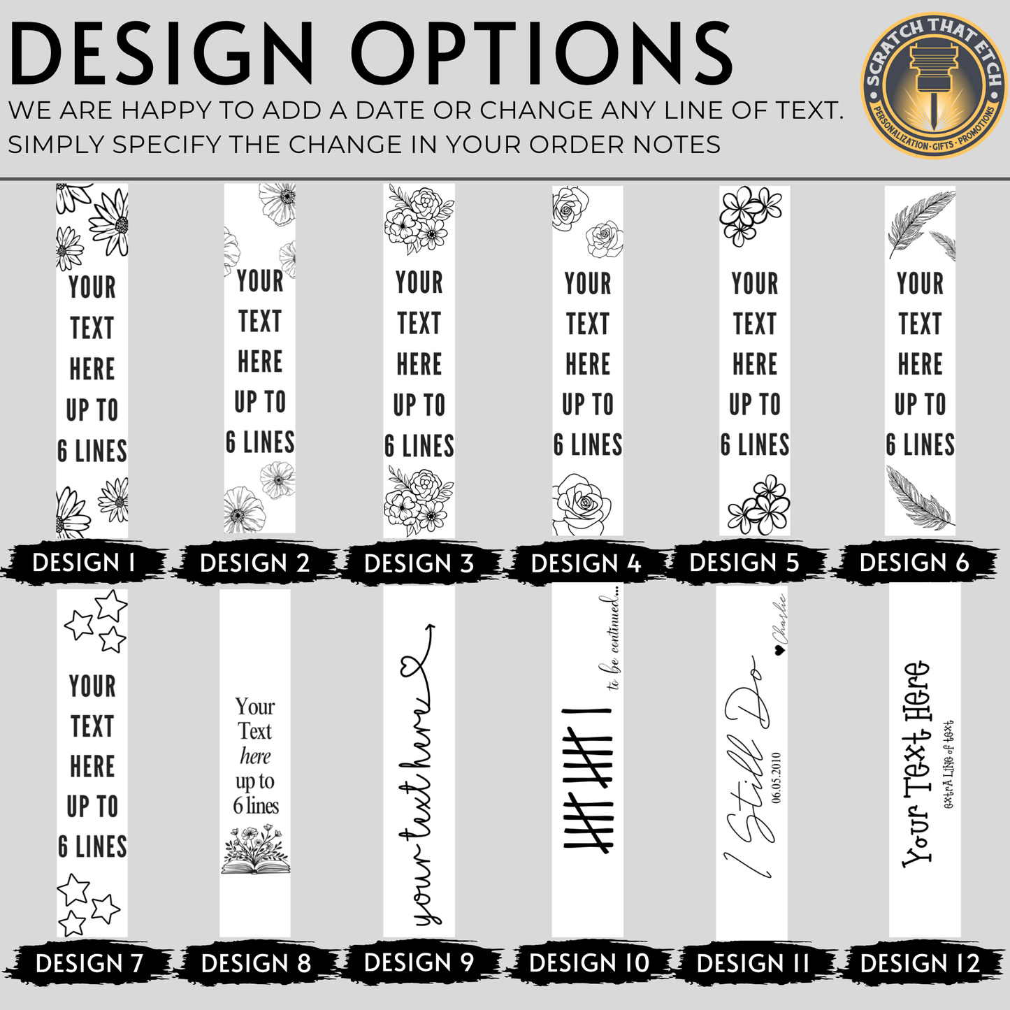 Personalized Stainless Steel Bookmark — 5 x 1 Inch Slim Metal Page Holder For Book Lovers, Teachers, And Graduates — Durable, Rust-Proof Reading Accessory With Name, Initials, Or Quote