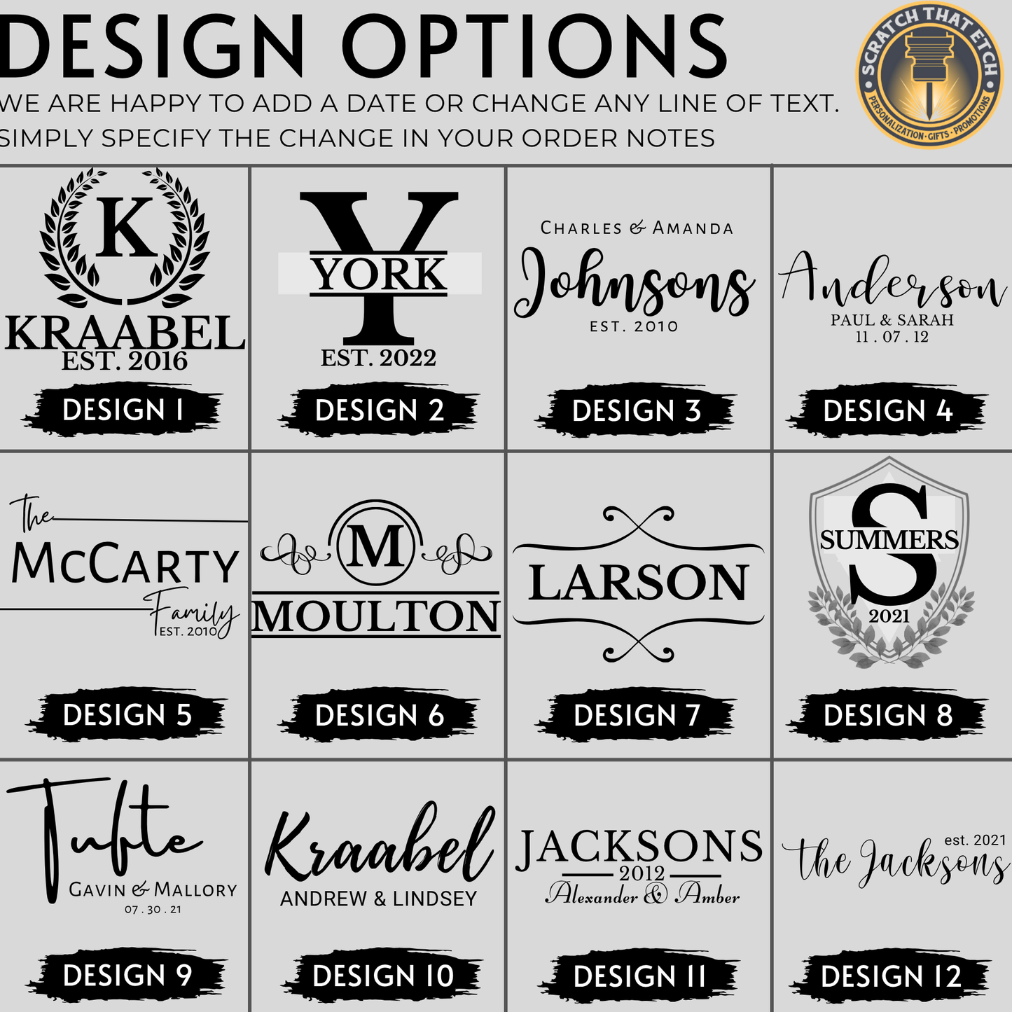 Personalized Cutting Board With Family Name And Established Date In Bamboo Or Acacia, Double Sided Charcuterie And Kitchen Prep Board, Housewarming And Wedding Keepsake