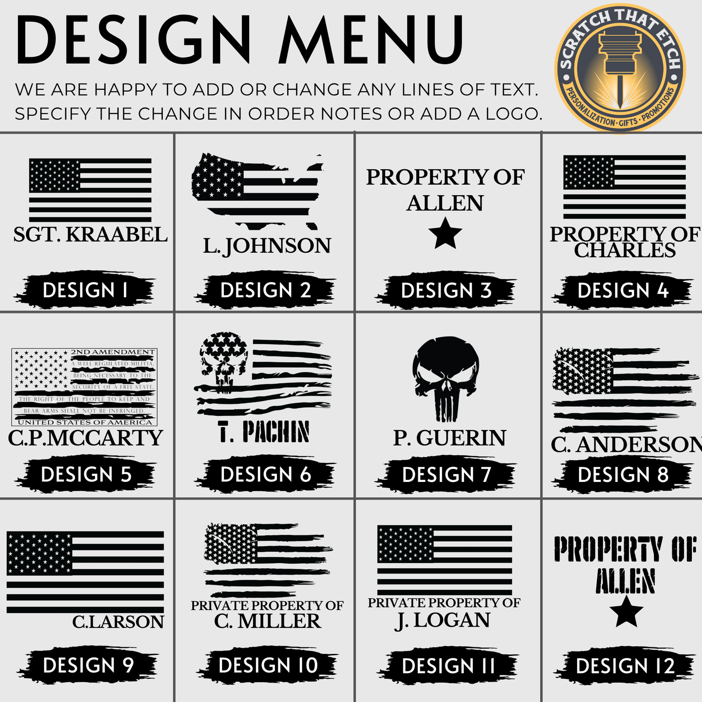 Personalized Weatherproof Steel Ammo Can For .30 Or .50 Caliber, Military Style Storage Box For Ammo, Range Gear, And Keepsakes