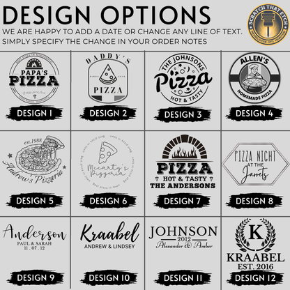 Personalized Black Ceramic Pizza Stone With Heat Resistant Coating And Free Pizza Cutter For Pizza Lovers