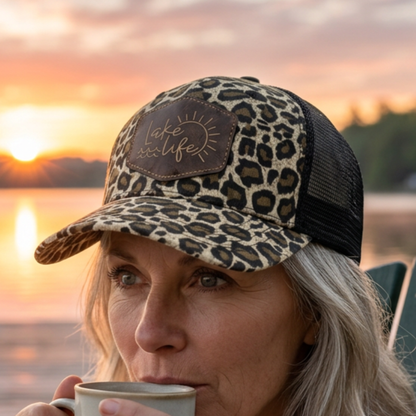Personalized Lake Life Patch Hats, Richardson 112 Trucker Hat, Custom Logo Snapbacks, Beanies, Relaxed & Casual Hats with Patch, Fathers Day