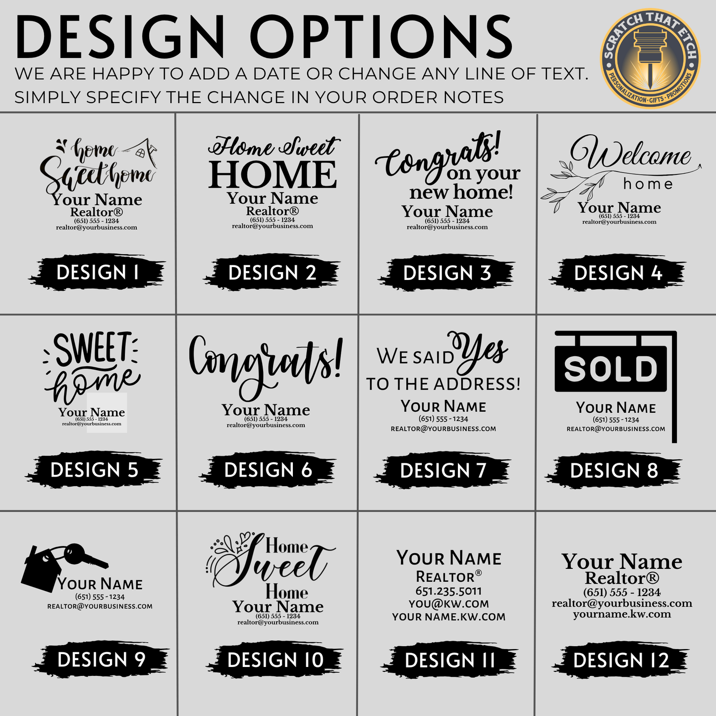 Personalized Realtor Keychain, Custom Engraved House Keychain, Realtor Business Card Keychain, Real-Estate Closing Keys, New Home, VRBO, Air BNB 1.75 W x 2.75 H Inches
