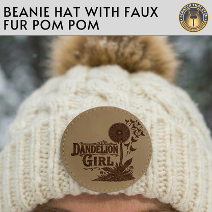 Dandelion Girl Country Music Fan Hat, 2 Designs, Personalized Richardson 112 Trucker Hat & Signature Series Hats For Concerts & Festivals