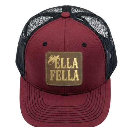 Custom Ella's Fellas Hat, Ella Fella Fan Hat, Country Music Fan Gift, Richardson 112 Trucker Hat, Custom Country Festival Hat