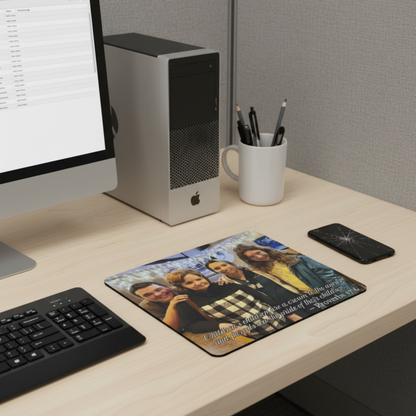 Personalized Photo Mouse Pad Add Your Picture On Neoprene Comfort With Non Slip Rubber Base For Gifts Or Home Office