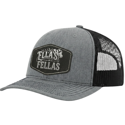 Custom Ella's Fellas Hat, Ella Fella Fan Hat, Country Music Fan Gift, Richardson 112 Trucker Hat, Custom Country Festival Hat