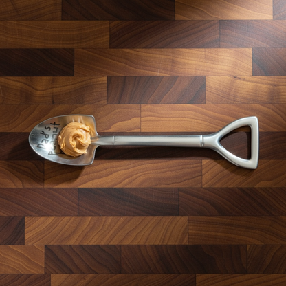 Personalized Stainless Steel Peanut Butter Shovel Spoon For Peanut Lovers Dad Grandpa Papa Funny Foodie Kitchen Spoon
