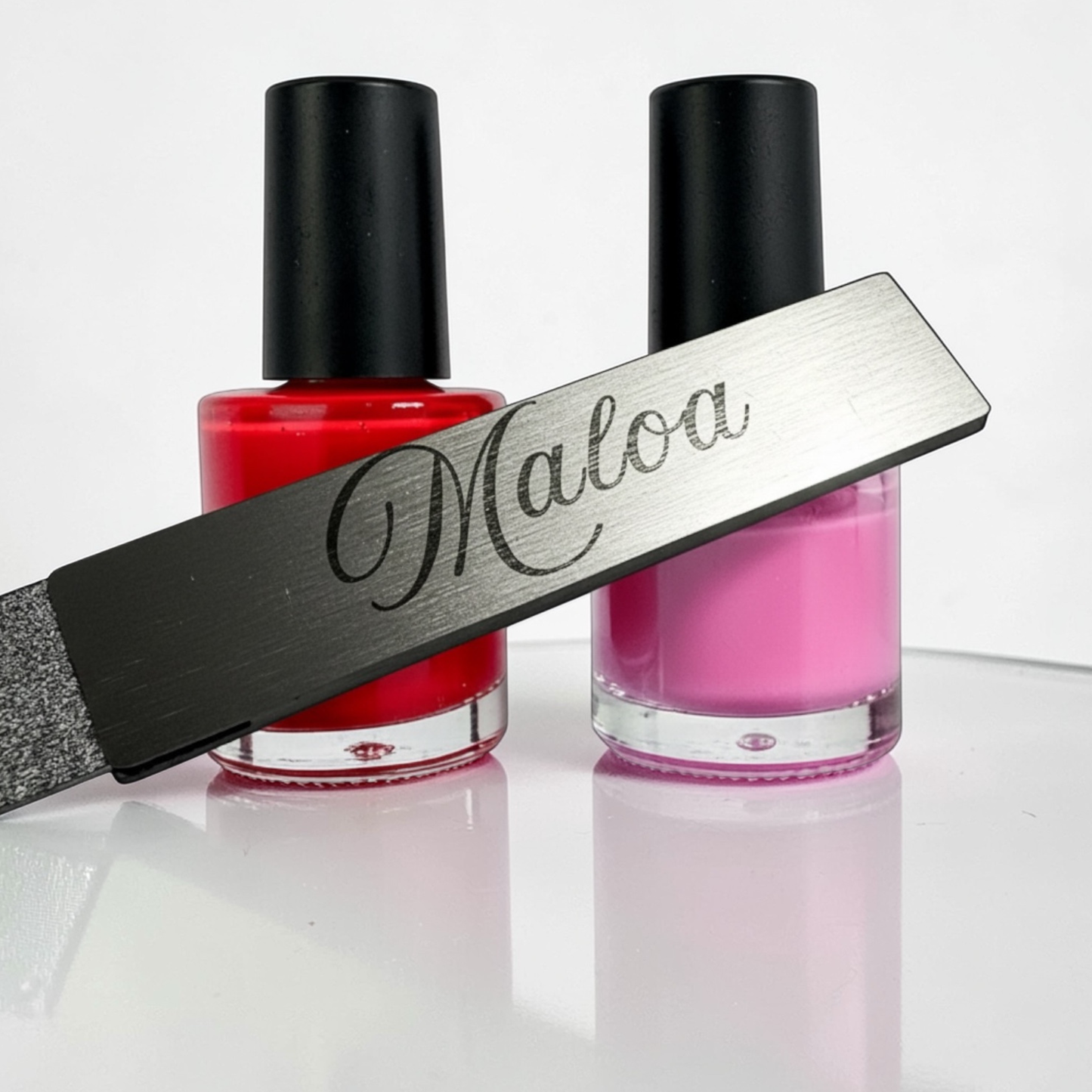 Personalized Metal Emery Board Full Size Nail File With Your Name, Custom Manicure Tool, Salon Quality, Gift for Nail Lovers, Beauty Essential