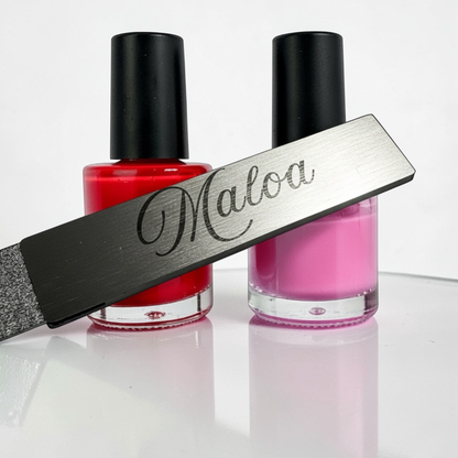 Personalized Metal Emery Board Full Size Nail File With Your Name, Custom Manicure Tool, Salon Quality, Gift for Nail Lovers, Beauty Essential