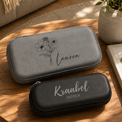 Personalized Smoke Case, Custom Engraved Odor Proof Storage Case, Smell Proof Travel Case, Vape Or Smoking Accessories Gift, Small or Large
